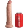 KING COCK - ÉLITE DILDO REALÍSTICO VIBRADOR and SILICONA CONTROL REMOTO 23 CM