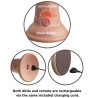 KING COCK - ÉLITE DILDO REALÍSTICO VIBRADOR and SILICONA CONTROL REMOTO 23 CM