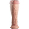KING COCK - ÉLITE DILDO REALÍSTICO VIBRADOR and SILICONA CONTROL REMOTO 23 CM