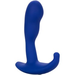 CALEXOTICS - ADMIRAL CURVED ESTIMULADOR and VIBRADOR ANAL AZUL
