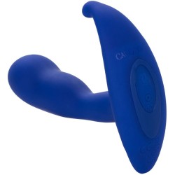 CALEXOTICS - ADMIRAL CURVED ESTIMULADOR and VIBRADOR ANAL AZUL