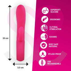 MORESSA - DUSTIN ONDAS ESTIMULADORAS CLITORIAL Y POTENTE VIBRACIÓN PREMIUM SILICONE RECARGABLE