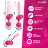 MORESSA - OSIAN SET PREMIUM SILICONA ROSA (Osian One - 51 g Osian Two - 101 g Osian Three 85 g)