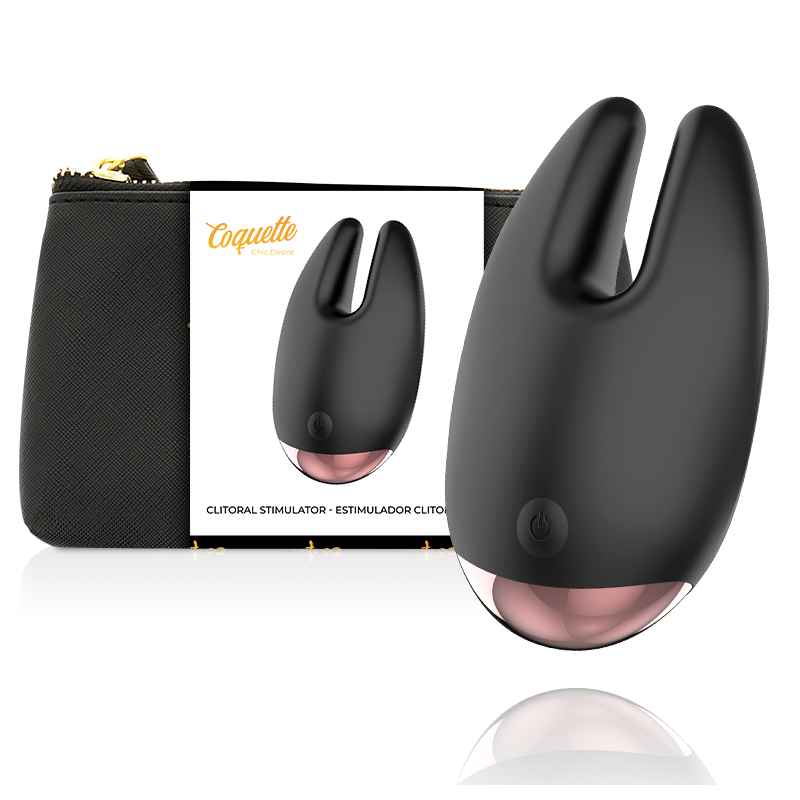COQUETTE CHIC DESIRE - ESTIMULADOR CLÍTORIS NEGRO - GOLD