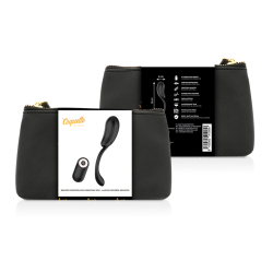 COQUETTE CHIC DESIRE - HUEVO CONTROL REMOTO RECARGABLE NEGRO - GOLD