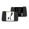COQUETTE CHIC DESIRE - HUEVO CONTROL REMOTO RECARGABLE NEGRO - GOLD