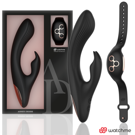 ANNES DESIRE - RABBIT CONTROL REMOTO TECNOLOGÍA WATCHME NEGRO-GOLD