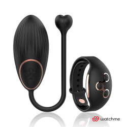 ANNES DESIRE - HUEVO CONTROL REMOTO TECNOLOGÍA WATCHME NEGRO-GOLD