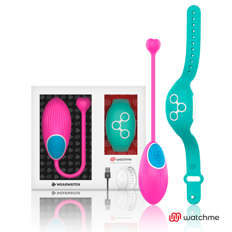 WEARWATCH - HUEVO CONTROL REMOTO TECHNOLOGY WATCHME FUCSIA - AGUA MARINA