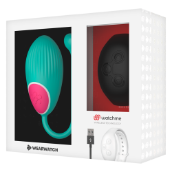 WEARWATCH - HUEVO CONTROL REMOTO TECHNOLOGY WATCHME AGUA MARINA - AZABACHE