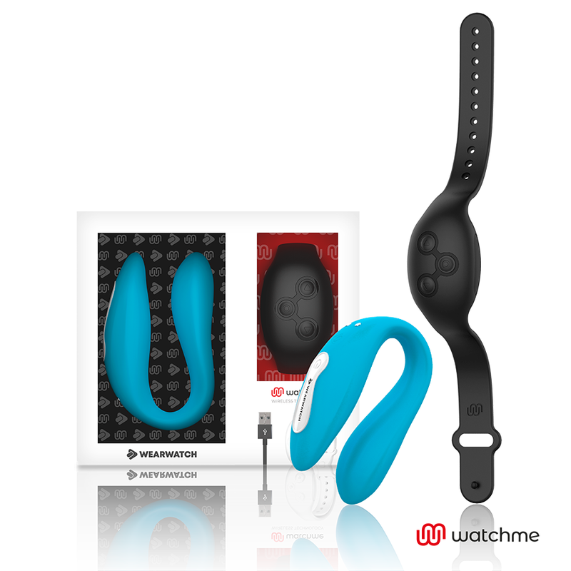 WEARWATCH - VIBRADOR DUAL TECHNOLOGY WATCHME AÑIL - AZABACHE