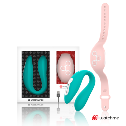 WEARWATCH - VIBRADOR DUAL TECHNOLOGY WATCHME AGUA MARINA - ROSA