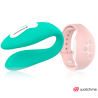 WEARWATCH - VIBRADOR DUAL TECHNOLOGY WATCHME AGUA MARINA - ROSA