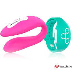 WEARWATCH - VIBRADOR DUAL TECHNOLOGY WATCHME FUCSIA - AGUA MARINA