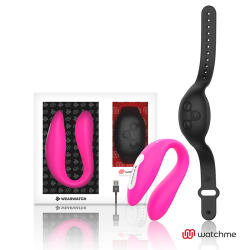 WEARWATCH - VIBRADOR DUAL TECHNOLOGY WATCHME FUCSIA -AZABACHE