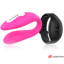 WEARWATCH - VIBRADOR DUAL TECHNOLOGY WATCHME FUCSIA -AZABACHE