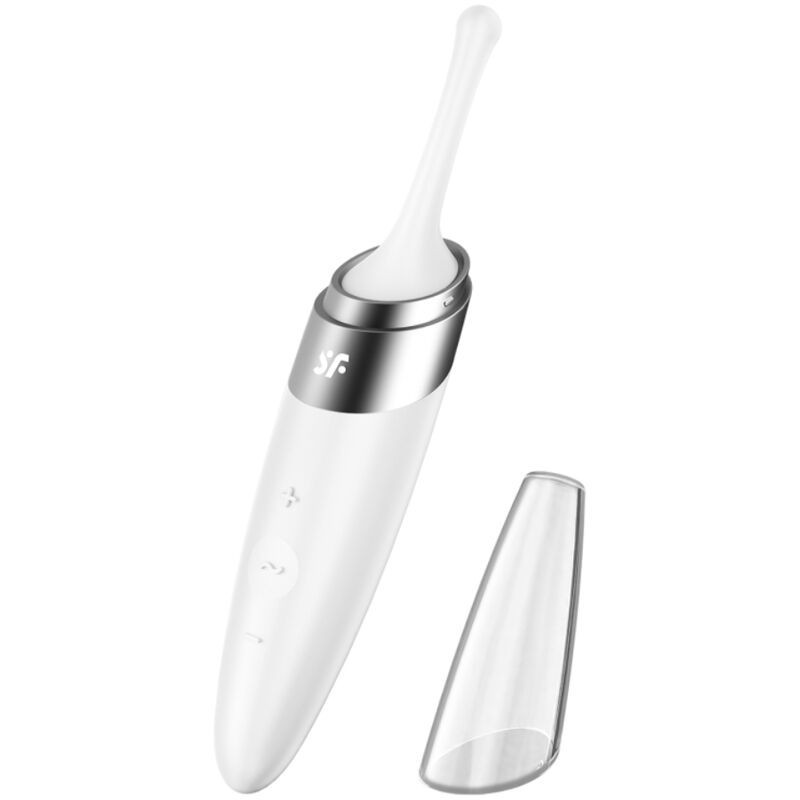 SATISFYER - TWIRLING DELIGHT ESTIMULADOR CLITORIS BLANCO SATISFYER - TWIRLING DELIGHT ESTIMULADOR CLITORIS BLANCO
