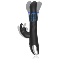BRILLY GLAM - MOEBIUS RABBIT VIBRATOR and ROTATOR COMPATIBLE CON WATCHME WIRELESS TECHNOLOGY
